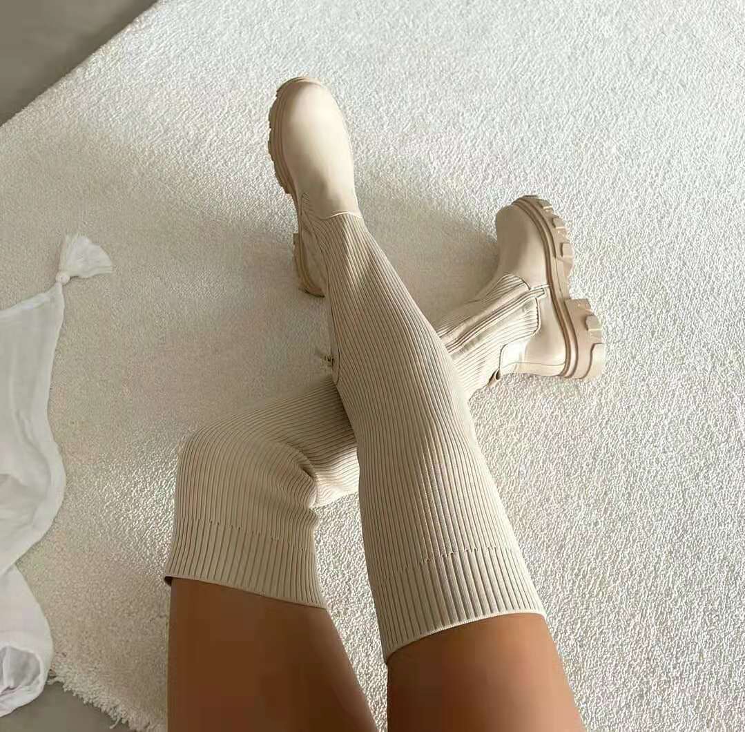 Drune | Modische Overknee-Stiefel für Frauen