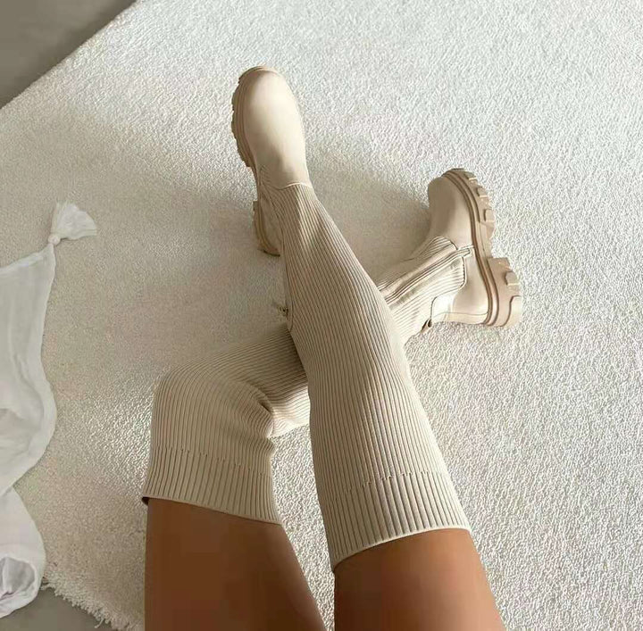 Drune | Modische Overknee-Stiefel für Frauen