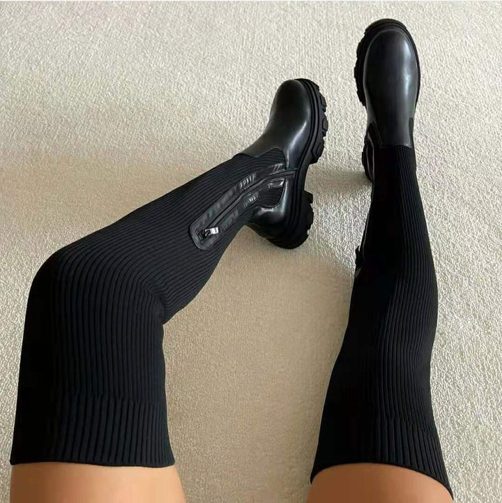 Drune | Modische Overknee-Stiefel für Frauen