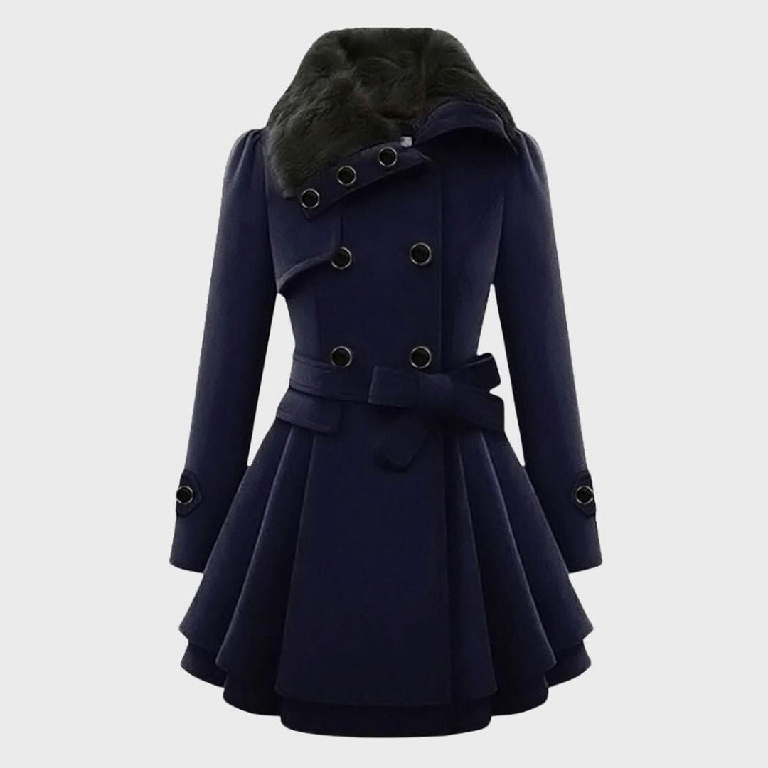 Drune | Trendiger Damenmantel Kleid