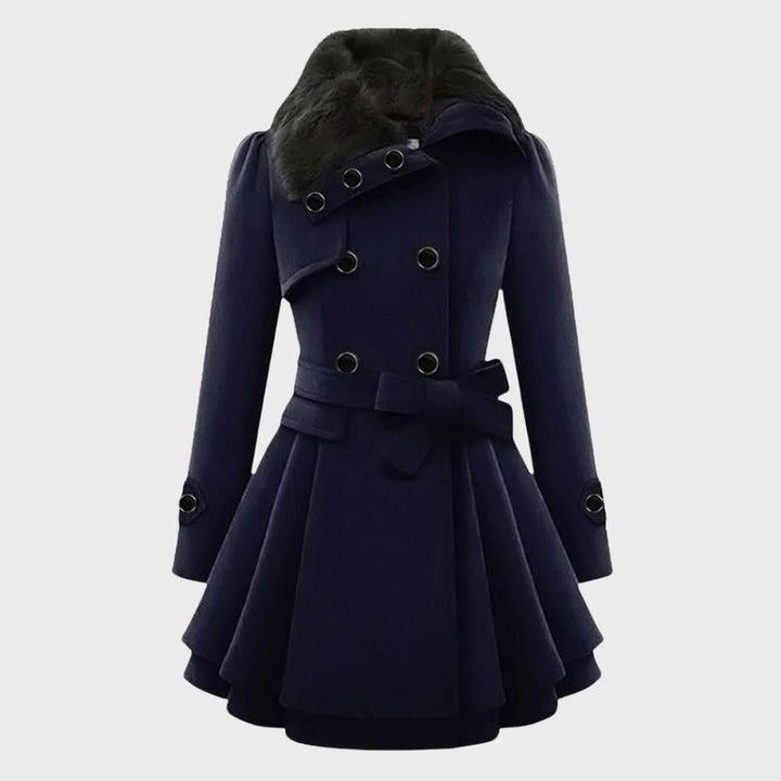 Drune | Trendiger Damenmantel Kleid