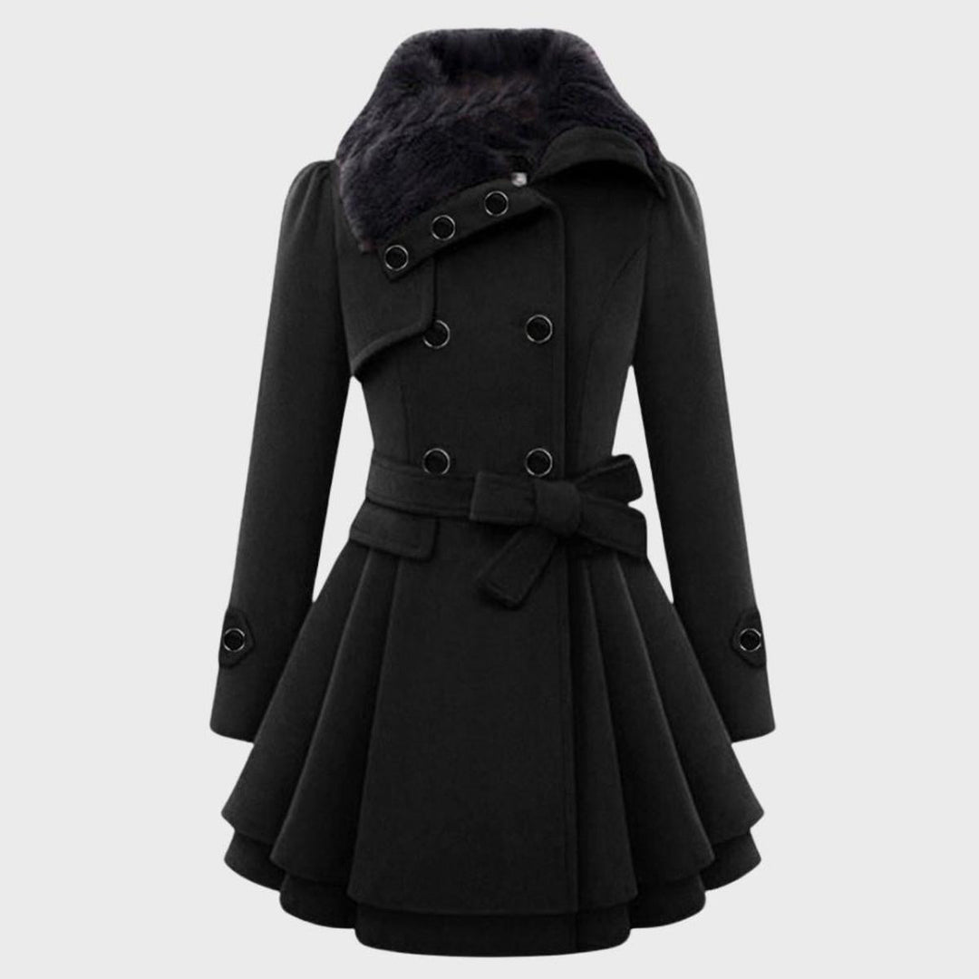 Drune | Trendiger Damenmantel Kleid