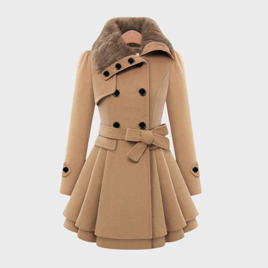 Drune | Trendiger Damenmantel Kleid