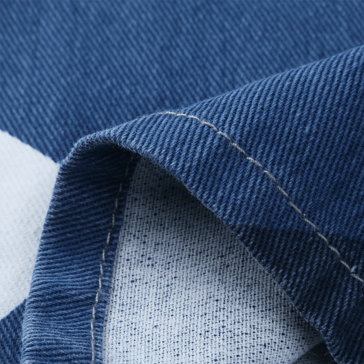Drune | Strukturierte Damen Jeanshose mit Komfortablem Weitem Schnitt