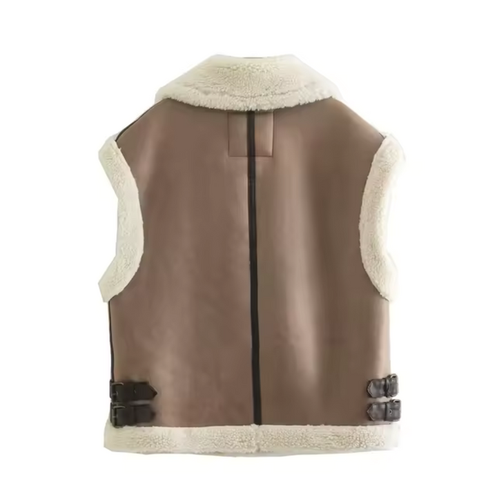 Drune | Fleece-Weste Damen mit Reißverschluss