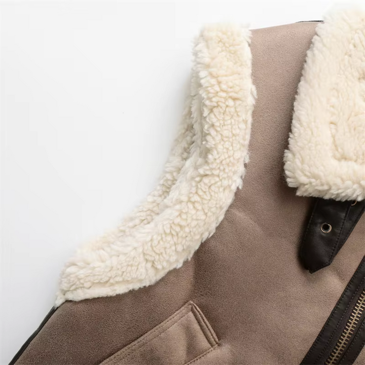 Drune | Fleece-Weste Damen mit Reißverschluss