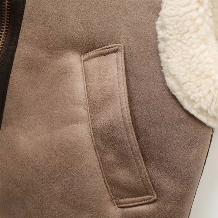 Drune | Fleece-Weste Damen mit Reißverschluss