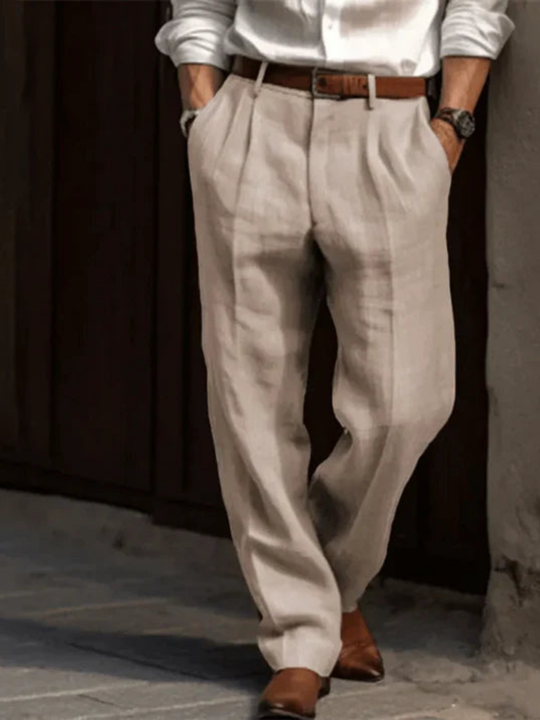 Drune | Herrenhose Taillierte Passform - Eleganter Look