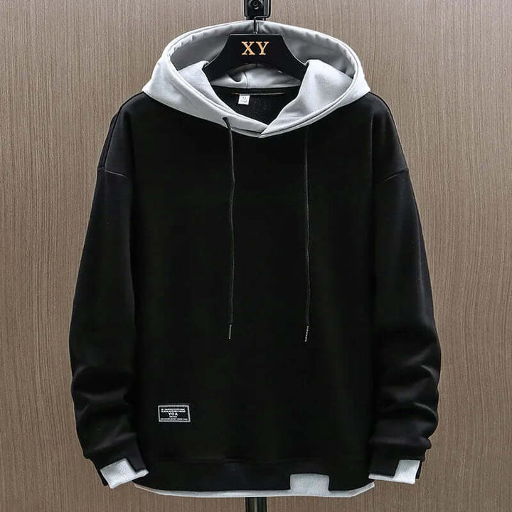 Drune | Herren Hoodie aus weichem Baumwollstoff für Frühling und Herbst