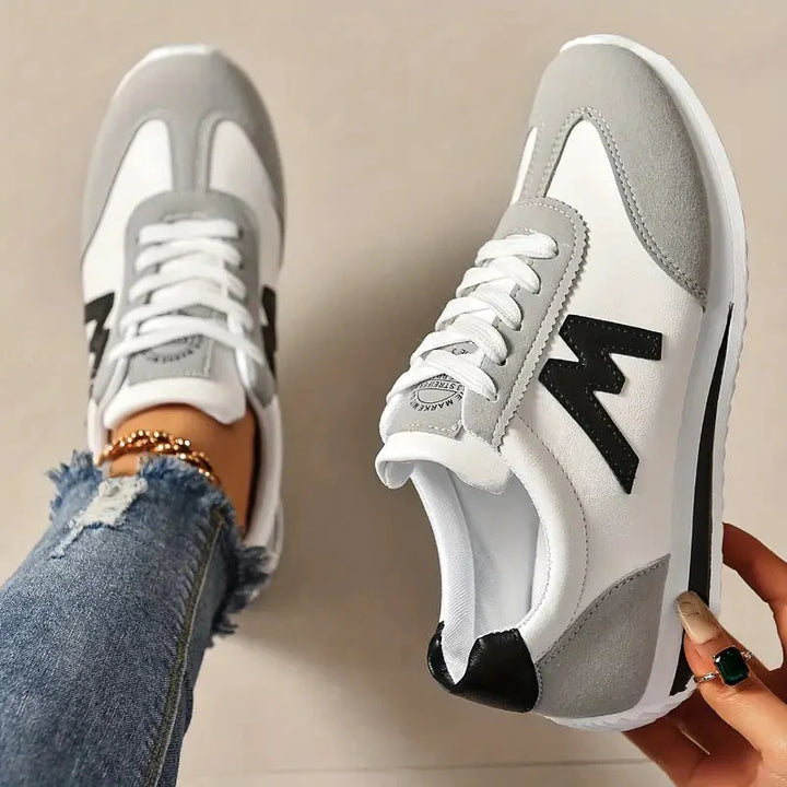 Drune | Lace Up Lage Top Damessneakers Wandelschoenen