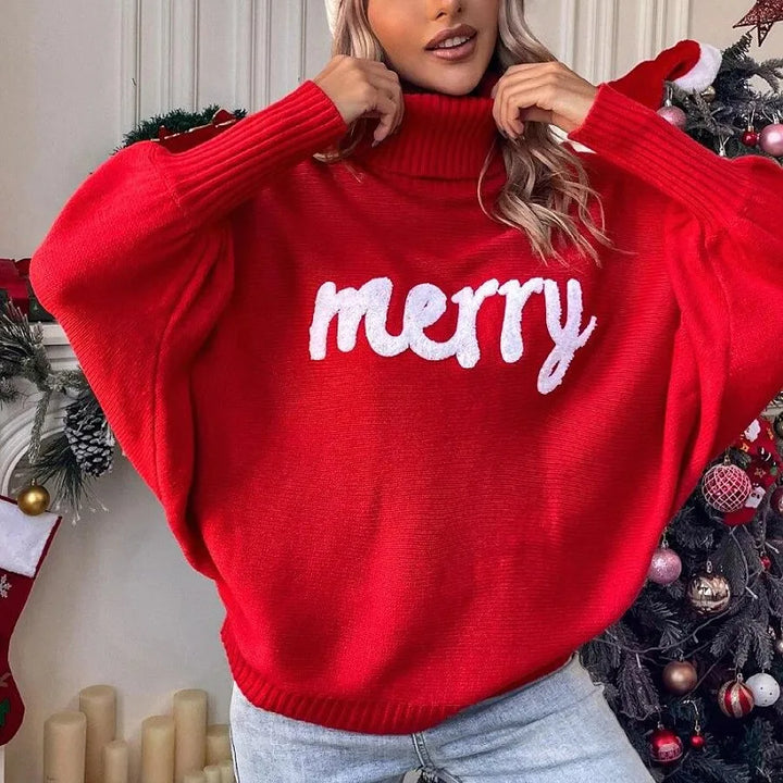 Drune | Festlicher Pullover für Frauen mit Rollkragen