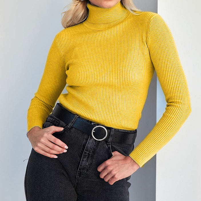 Drune | Weicher Rollkragenpullover - Winter Gemütlicher Hoher Kragen
