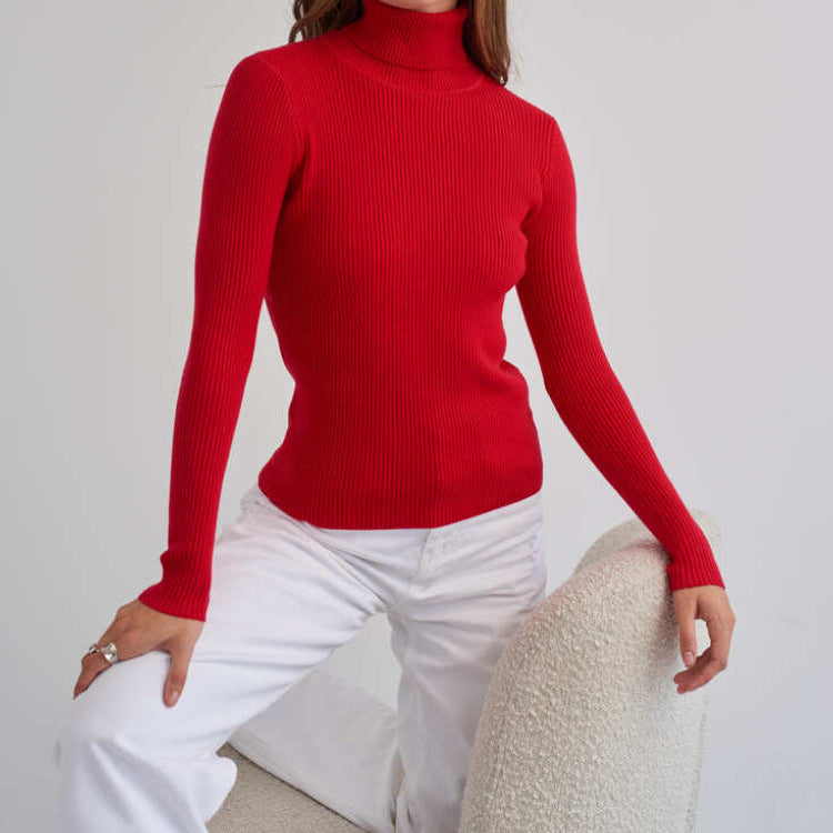 Drune | Weicher Rollkragenpullover - Winter Gemütlicher Hoher Kragen