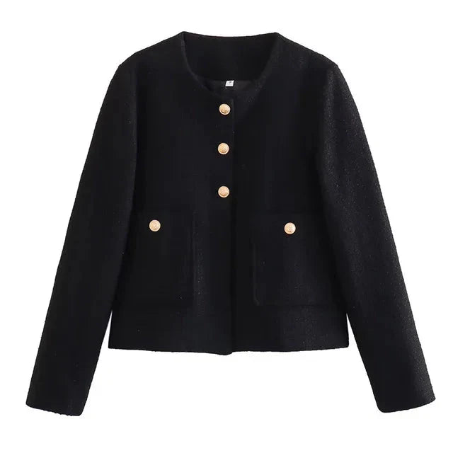 Drune | Jacke Knopfverschluss Herbst Blazer Jacke Damen Jacke