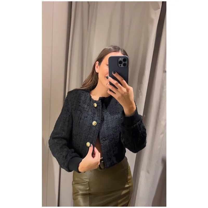 Drune | Jacke Knopfverschluss Herbst Blazer Jacke Damen Jacke