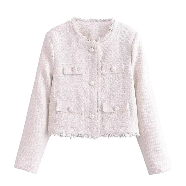 Drune | Jacke Knopfverschluss Herbst Blazer Jacke Damen Jacke