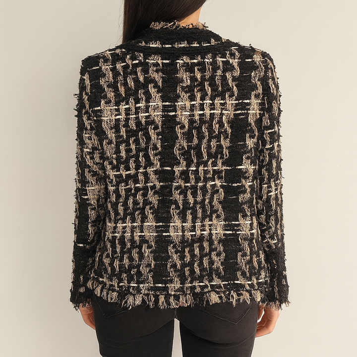 Drune | Casual Schwarzes und Braunes Blazer für Damen