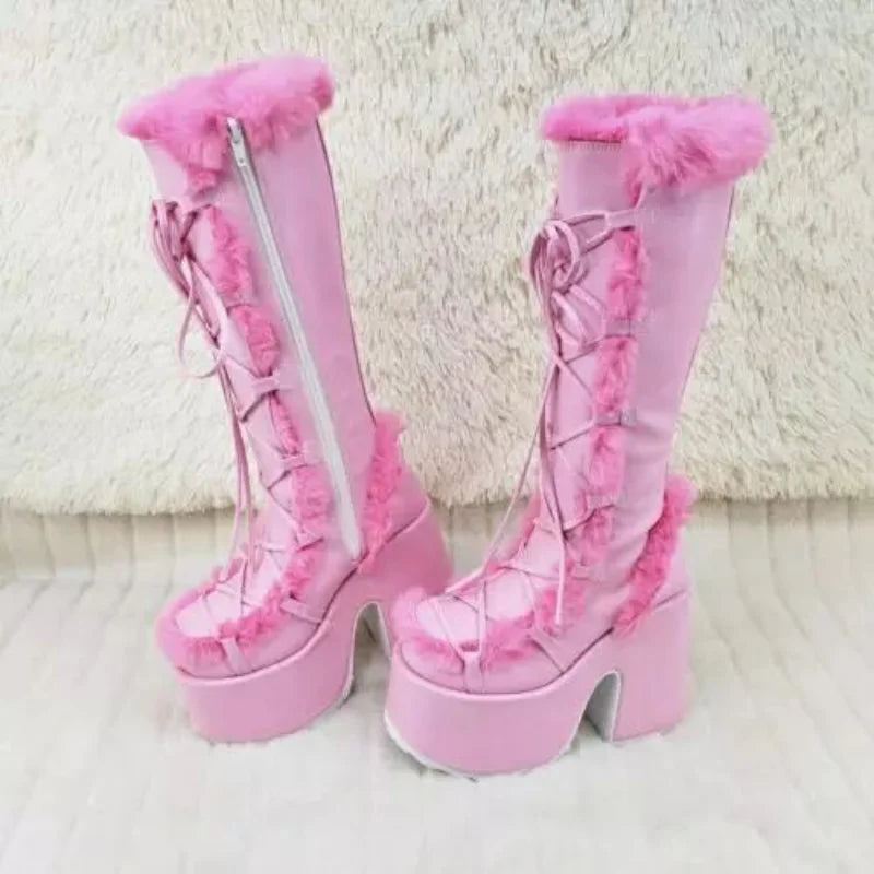 Drune | Neue Winter Frauen Schnee Stiefel Plattform  (Saison  1)