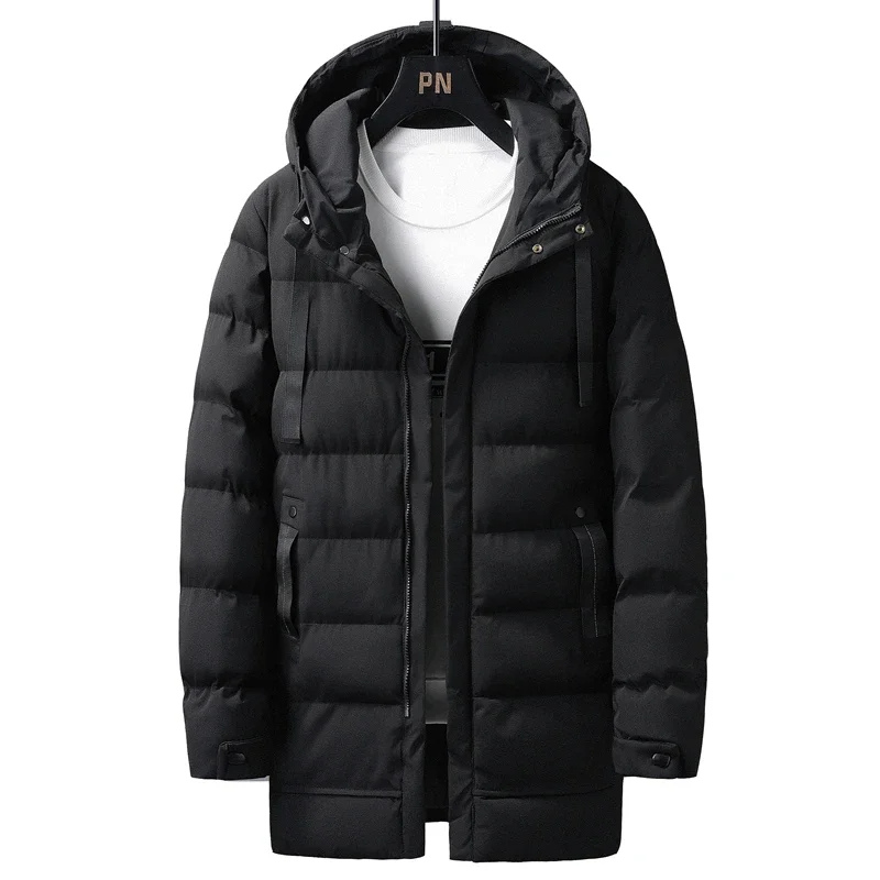 Drune | Herren Wintermantel lang Warm und winddicht für Outdoor-Aktivitäten