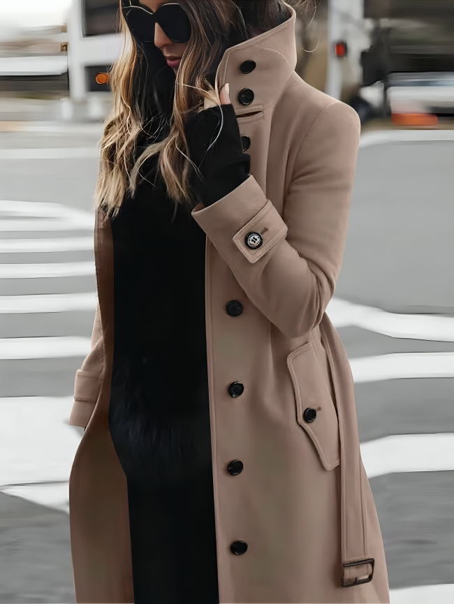 Drune | Damen Gürtel Trenchcoat