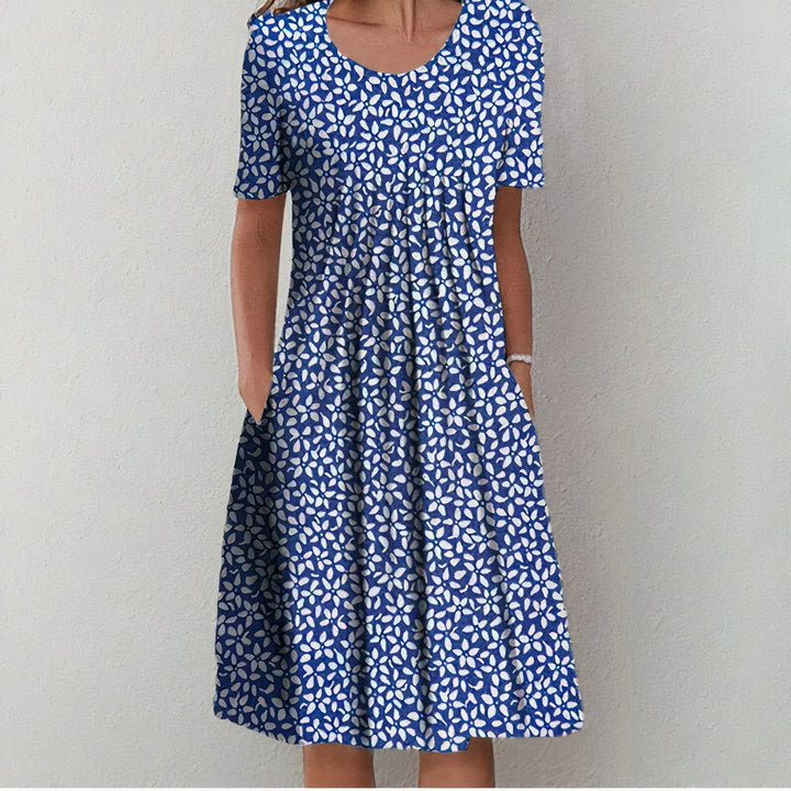 Elegantes Kleid aus weichem Mischgewebe