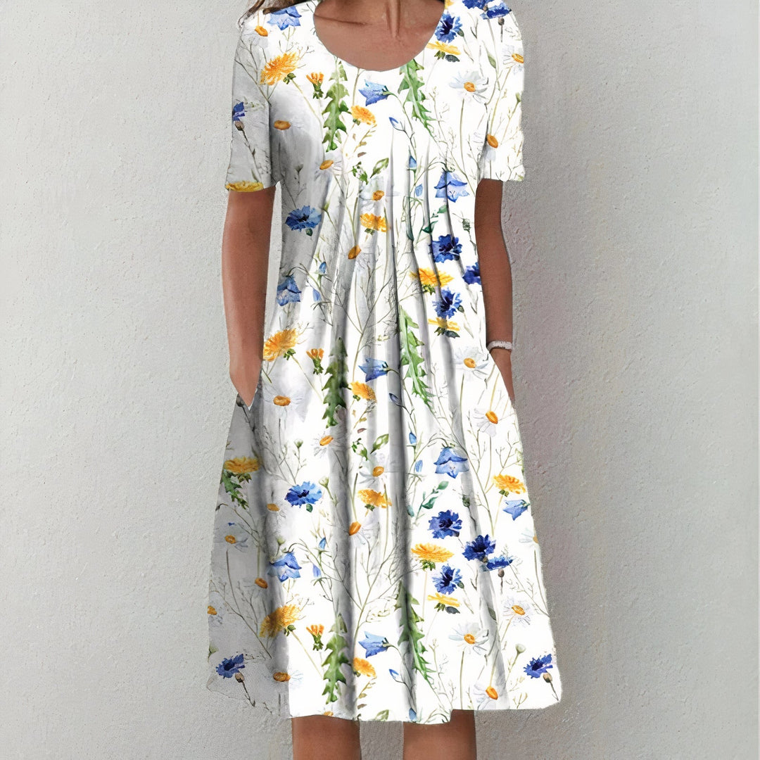 Elegantes Kleid aus weichem Mischgewebe