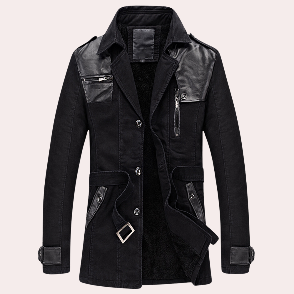 Drune | Eleganter, Warmer Trenchcoat für Männer