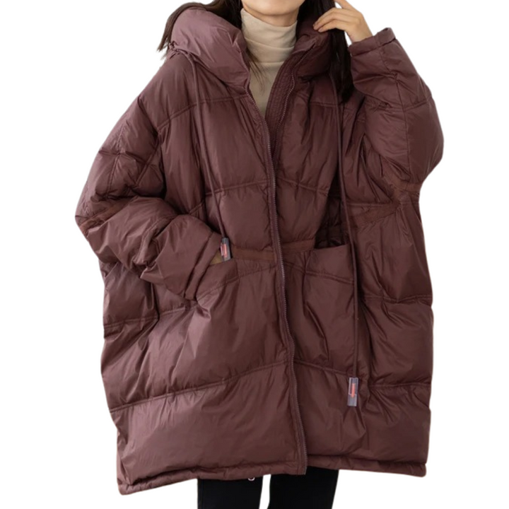 Drune | Übergrößen Frauen Winterjacke mit Kapuze
