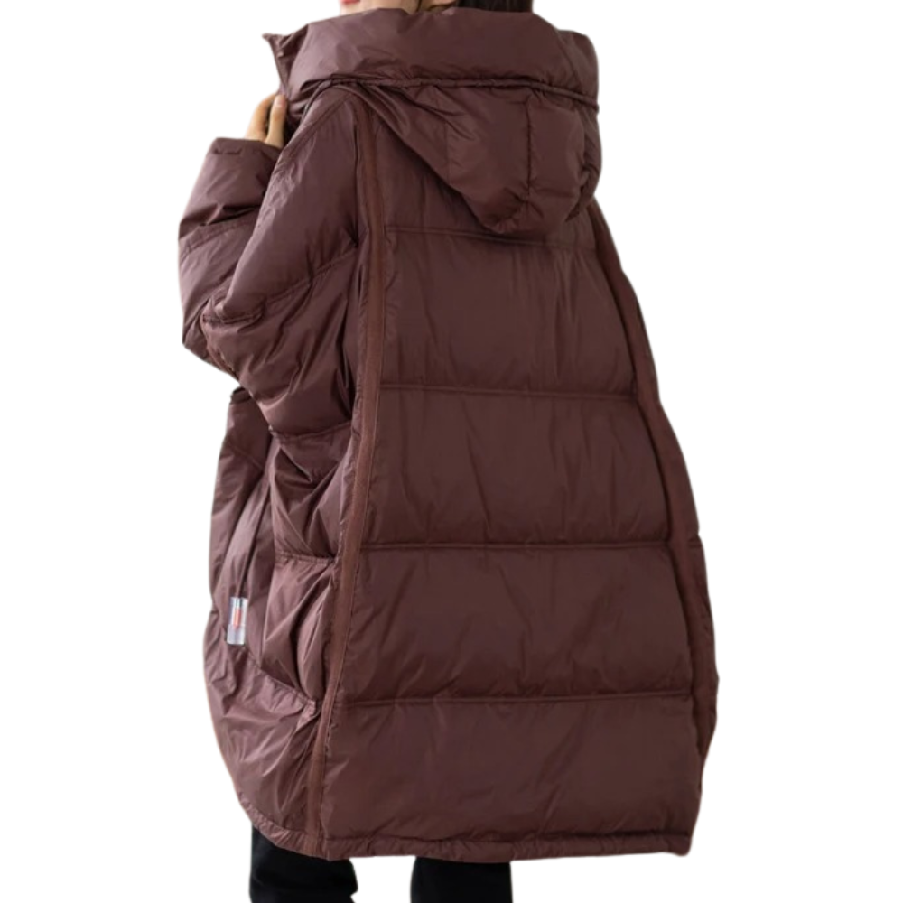 Drune | Übergrößen Frauen Winterjacke mit Kapuze