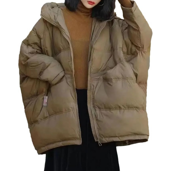 Drune | Übergrößen Frauen Winterjacke mit Kapuze