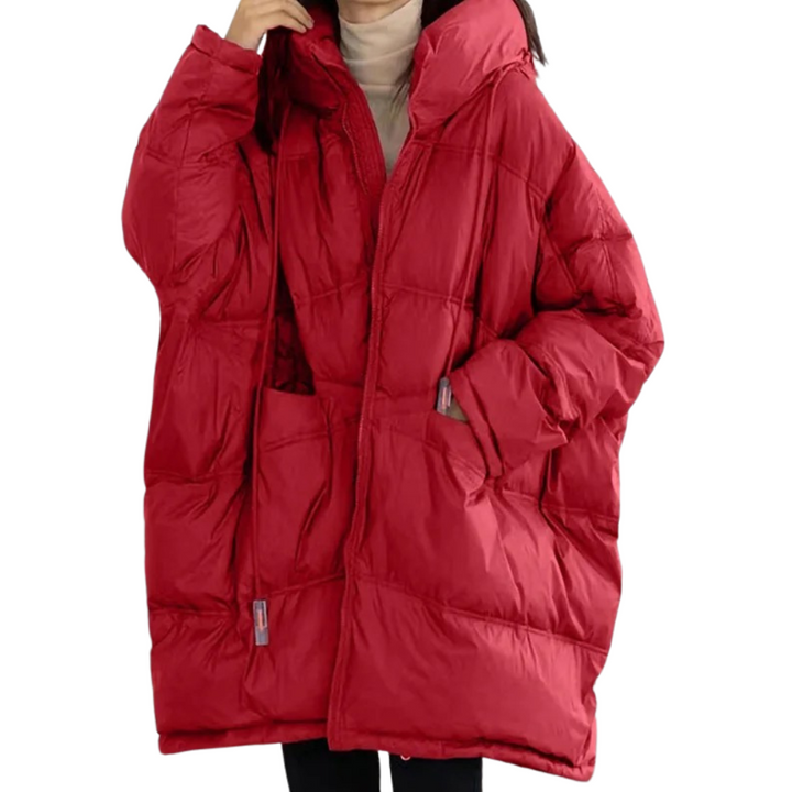 Drune | Übergrößen Frauen Winterjacke mit Kapuze