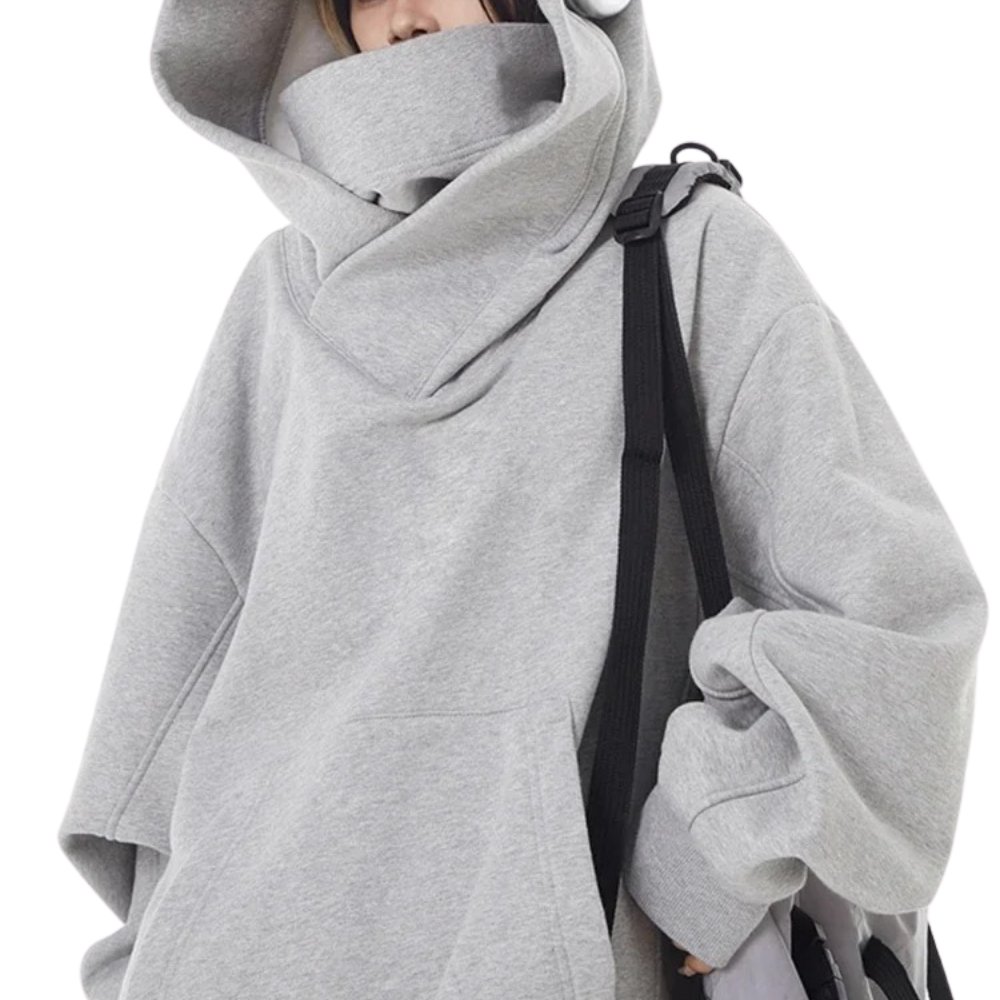 Drune | Übergröße Sweatshirt mit Turtleneck