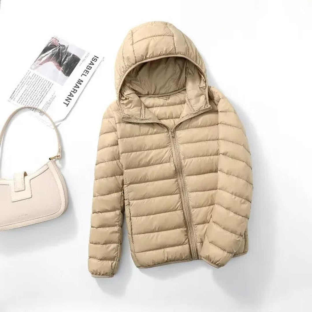 Drune | Ultraleichte Verpackbare Daunenjacke mit Kapuze