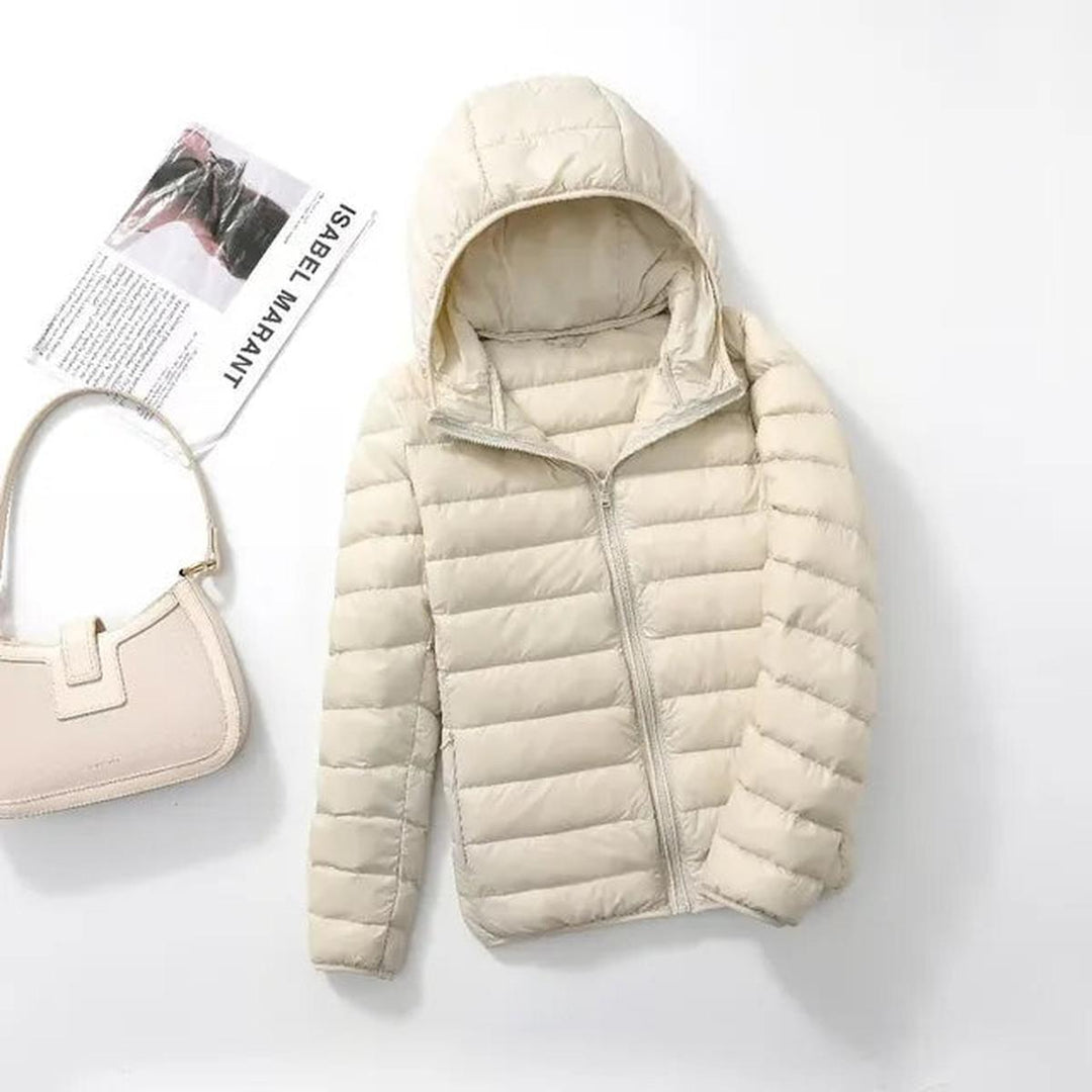 Drune | Ultraleichte Verpackbare Daunenjacke mit Kapuze