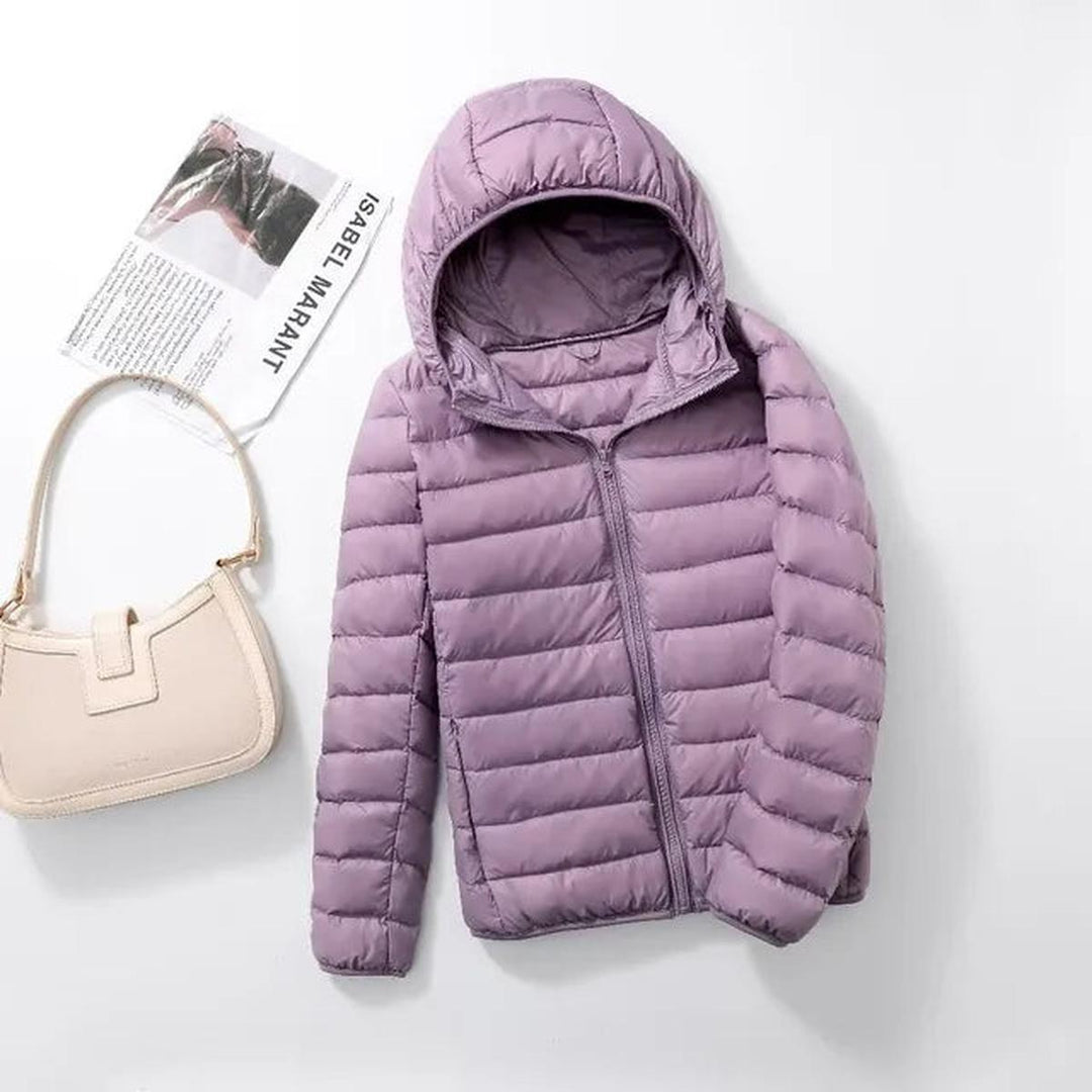 Drune | Ultraleichte Verpackbare Daunenjacke mit Kapuze