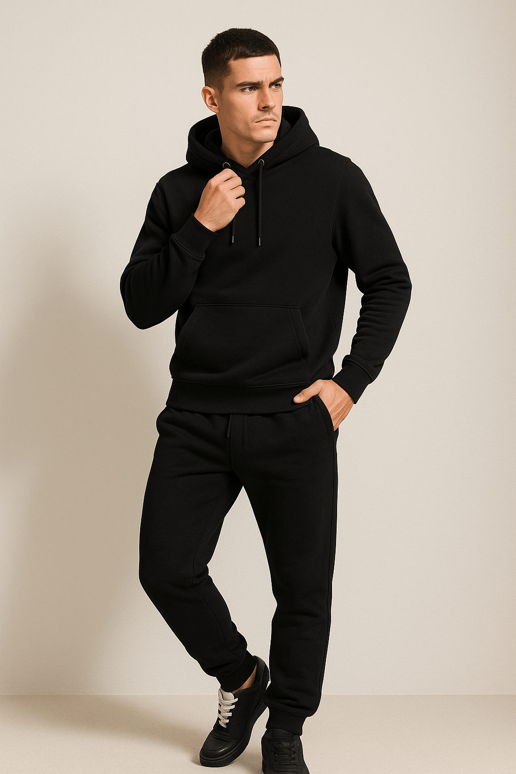 Drune | Hochwertiges Unisex-Hoodie- und Jogginghosen-Set für jeden Anlass