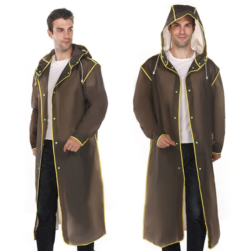 Drune | Unisex Regenjacke mit Kapuze