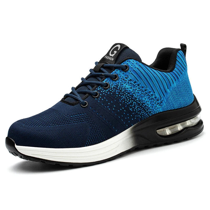 Unisex Sicherheitsschuhe S1 mit Stahlkappe und Kevlar-Zwischensohle Drune