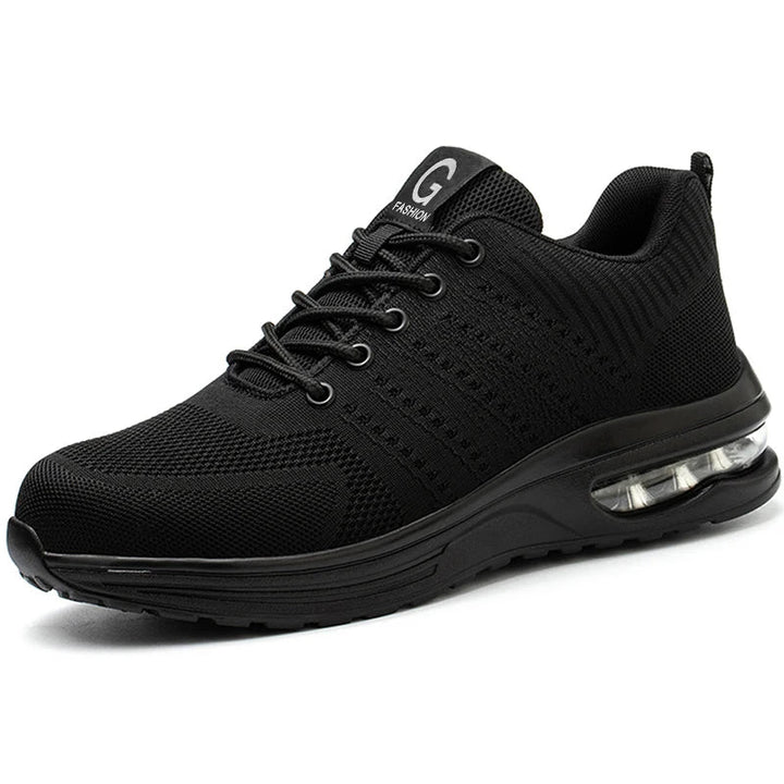 Unisex Sicherheitsschuhe S1 mit Stahlkappe und Kevlar-Zwischensohle Drune