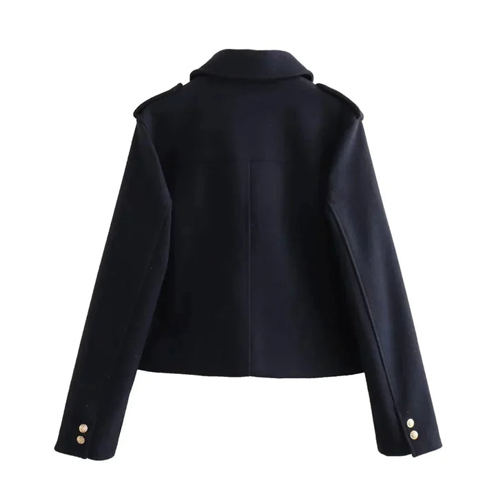 Drune | Neue modisch lässige Jacke mit goldener Schnalle für Frauen