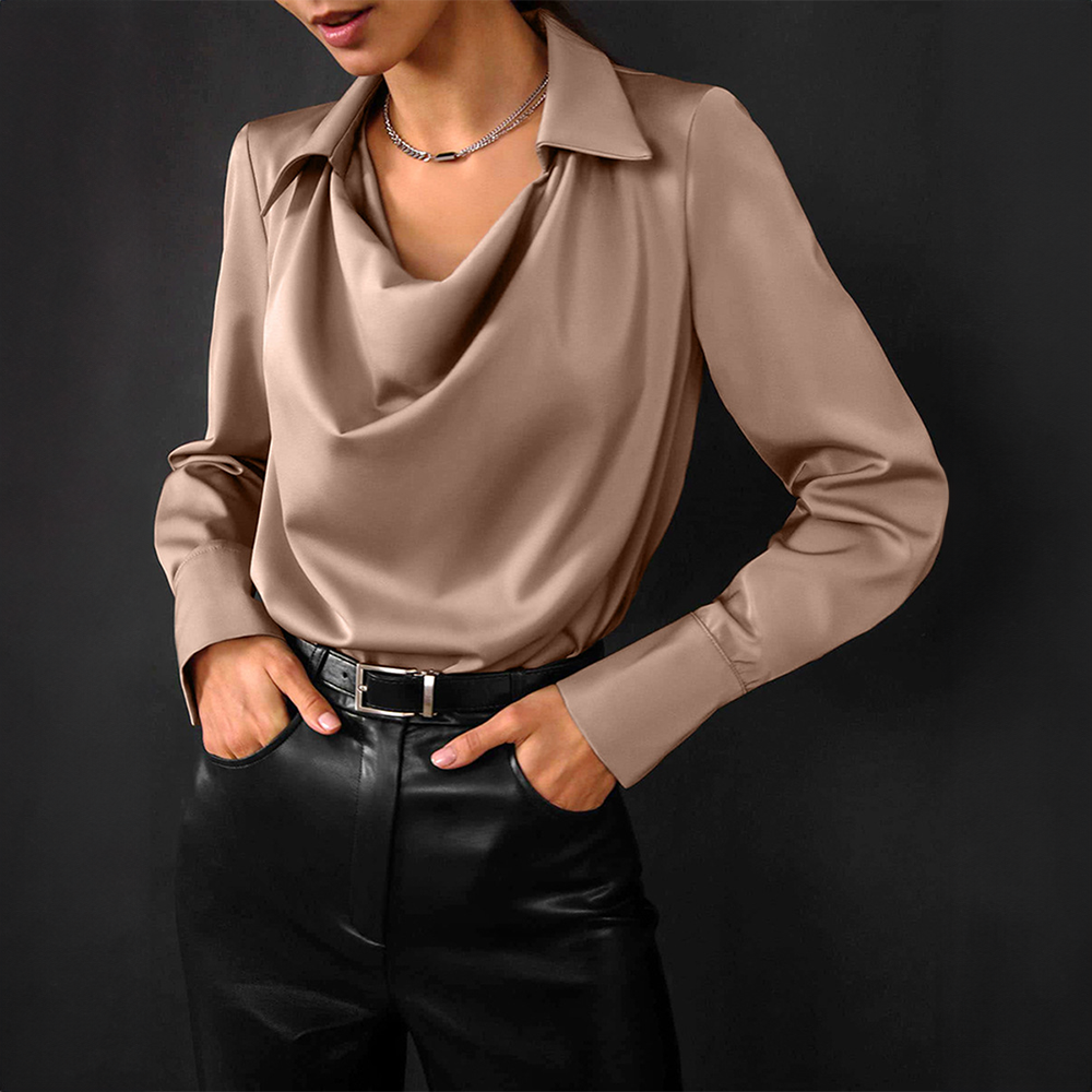 Drune | Elegante Seidenbluse Für Damen