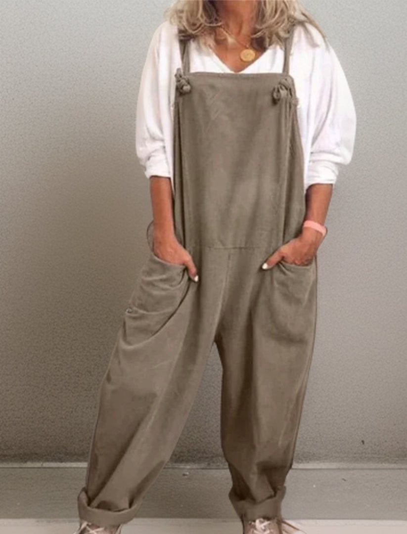 Drune Taschen Oversize Jumpsuit