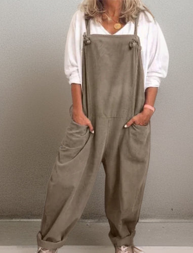 Drune Taschen Oversize Jumpsuit