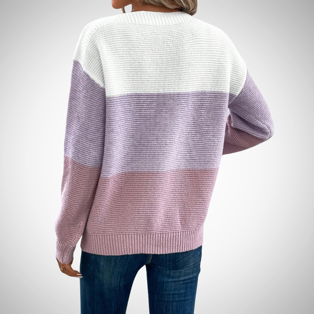 Drune | Modischer Strickpullover im Schlichten Design