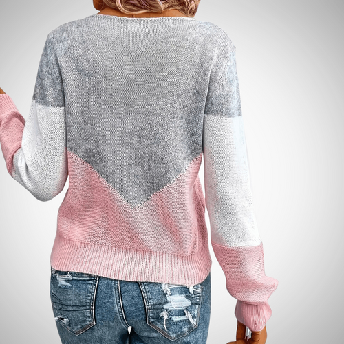 Drune | Bequemer Strickpullover mit Langen Ärmeln