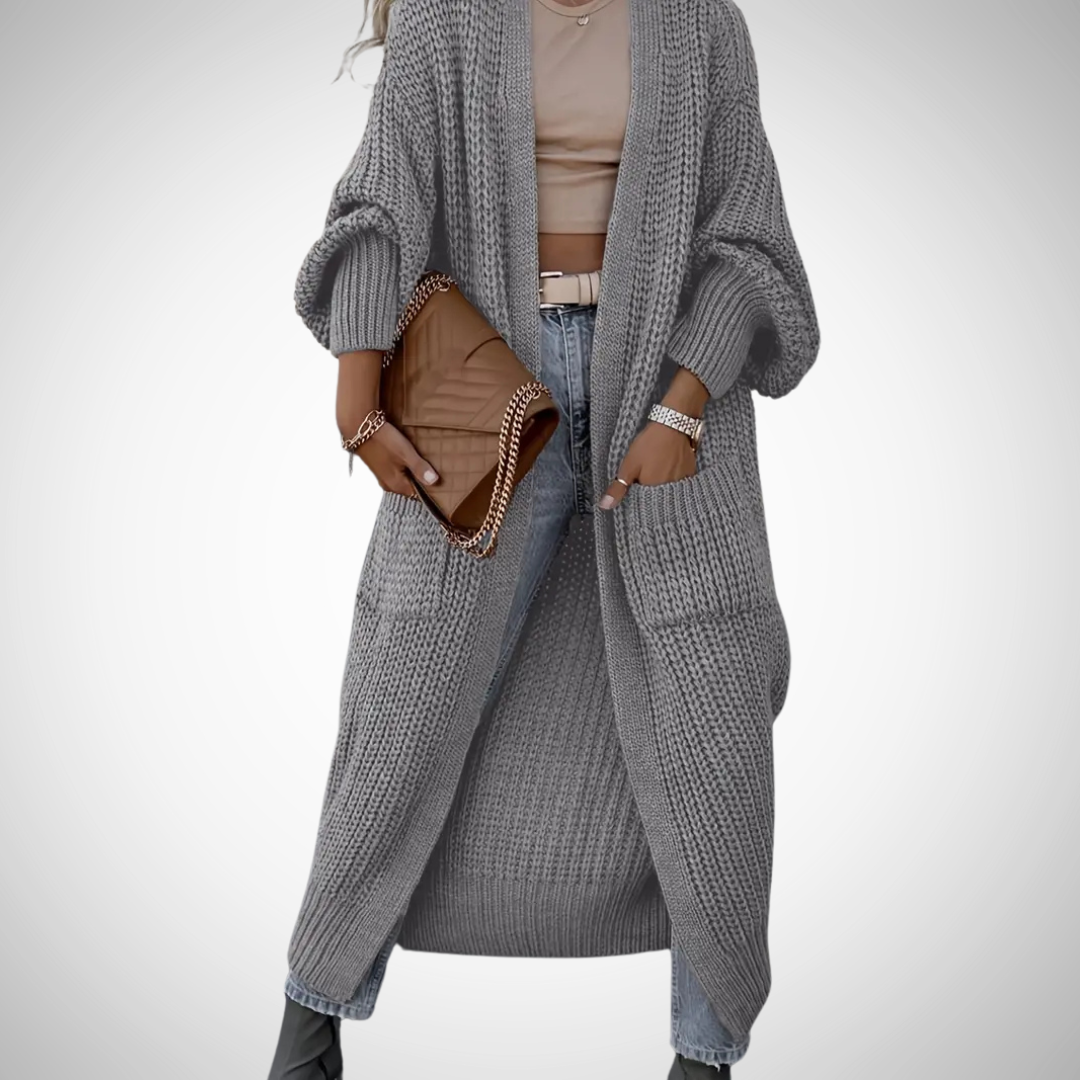 Drune | Lange Gemütliche Strickjacke