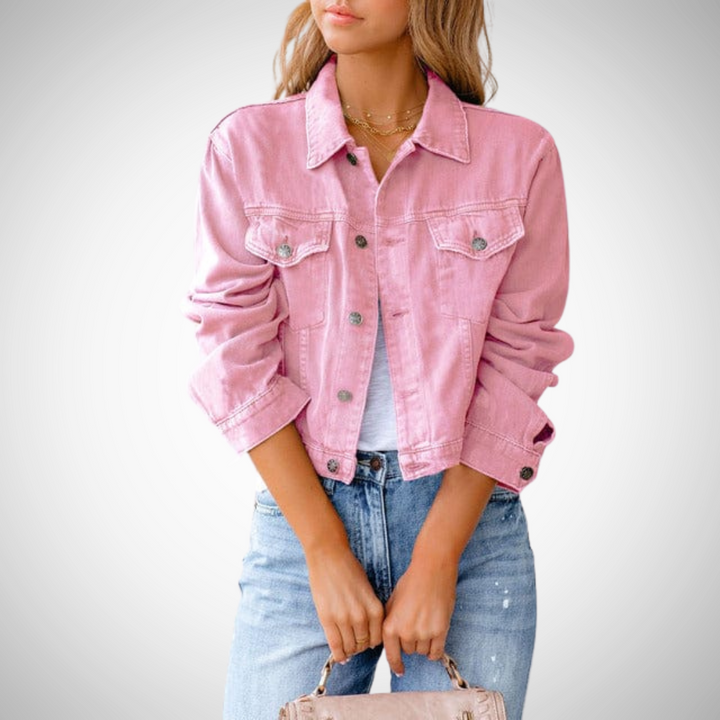 Drune | Chic Herbst Denim Jacke Für Frauen