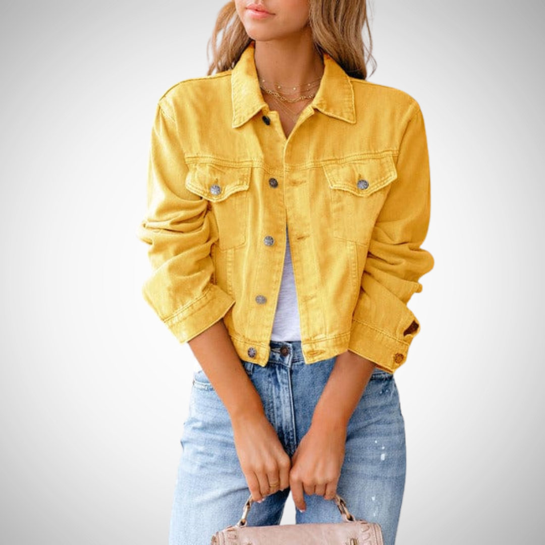 Drune | Chic Herbst Denim Jacke Für Frauen