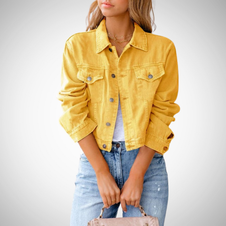 Drune | Chic Herbst Denim Jacke Für Frauen