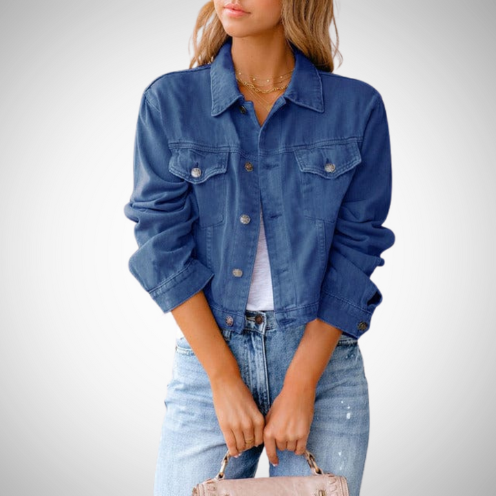 Drune | Chic Herbst Denim Jacke Für Frauen